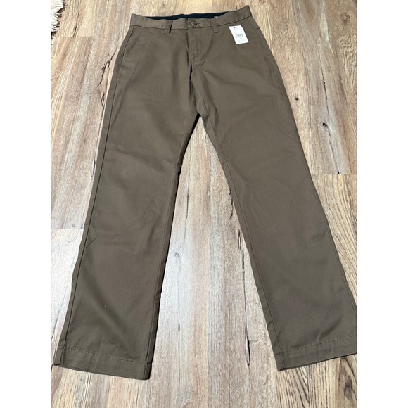 Mens Volcom Size 28 Vmonty Pant - Brown-NEW-NWT-MSRP 50.00 - Picture 1 of 9